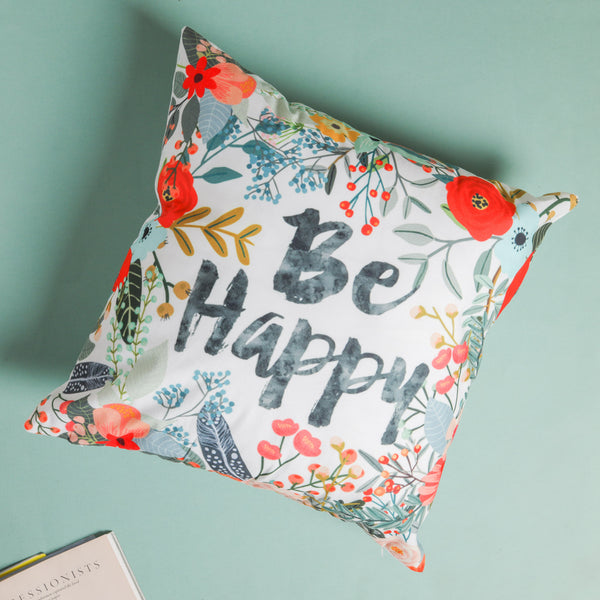 Be Happy Pillow Slip
