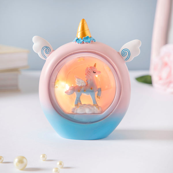 Unicorn Night Lamp Showpiece Pink - Showpiece | Home decor item | Room decoration item