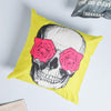 Skull and Roses Pillow Slip