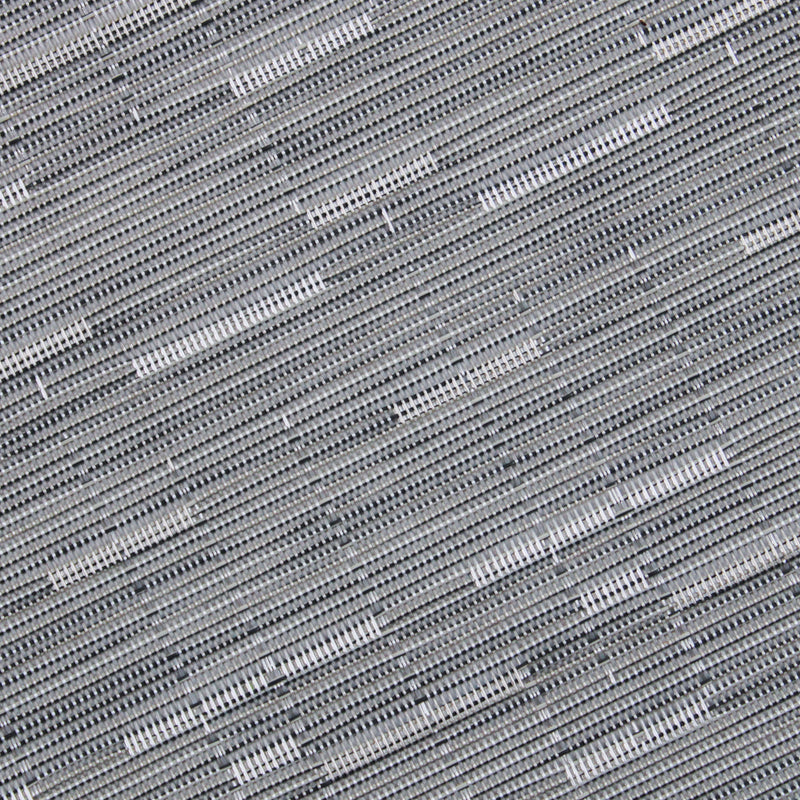 Round Placemat Grey White Set of 4