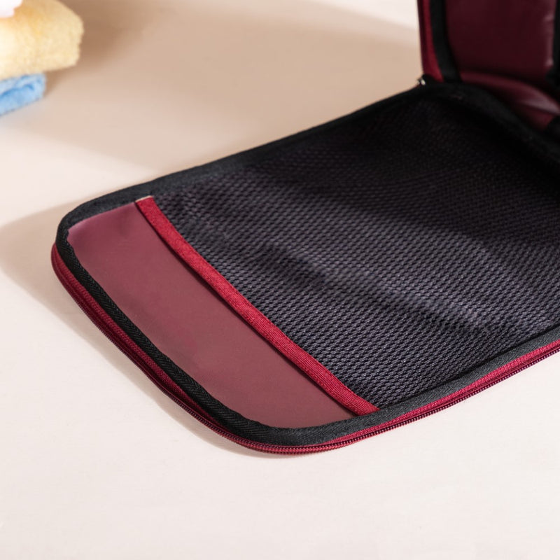 Waterproof Shoe Storage Bag Maroon 9x12 Inch