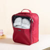Waterproof Shoe Storage Bag Maroon 9x12 Inch