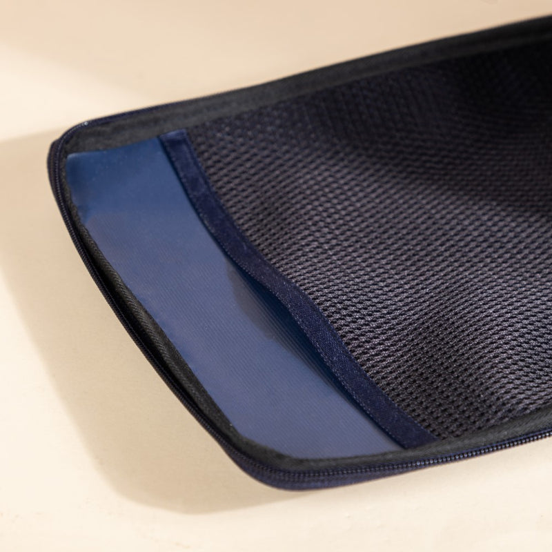 Ultra Lightweight Shoe Storage Bag Blue 9x12 Inch