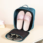 Waterproof Shoe Travel Bag Teal 9x12 Inch