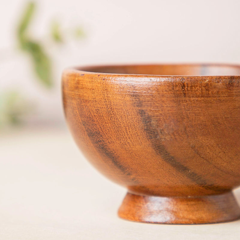 Acacia Round Dip Bowl - Bowl, ceramic bowl, dip bowls, chutney bowl, dip bowls ceramic | Bowls for dining table & home decor 