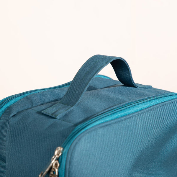 Shoe Travel Bag Teal 9x12 Inch Waterproof