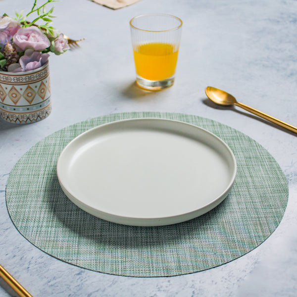 Round Placemat Mint Set of 4
