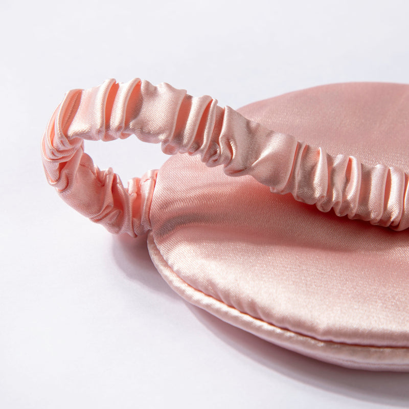 Luxury Sleep Satin Eye Mask Pastel Pink