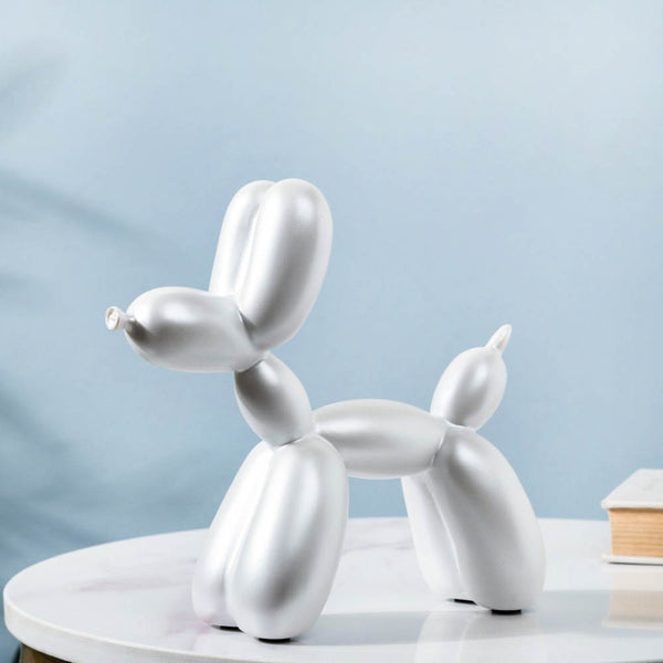 Balloon Dog White - Showpiece | Home decor item | Room decoration item