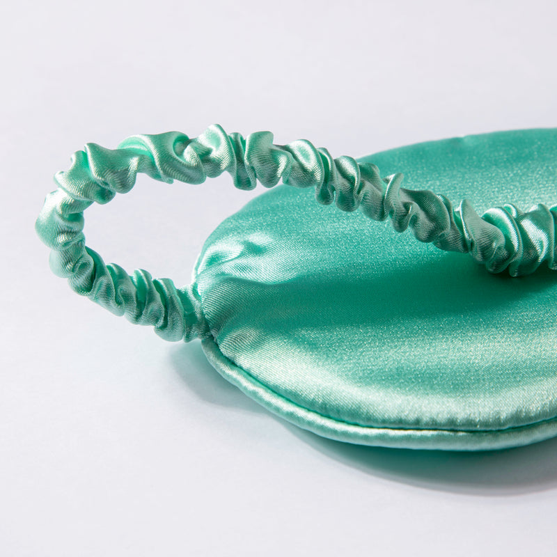Luxury Sleep Satin Eye Mask Blue