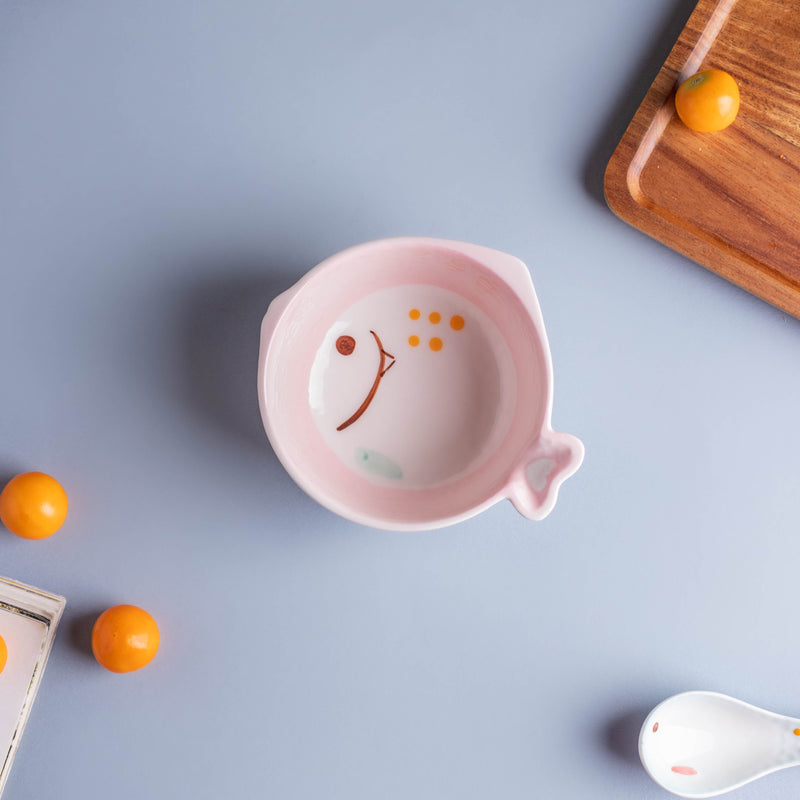 Mini Fish Bowl 250 ml - Bowl,ceramic bowl, snack bowls, curry bowl, popcorn bowls | Bowls for dining table & home decor