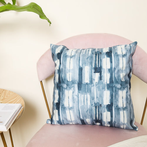 Blue Abstract Pillow Slip