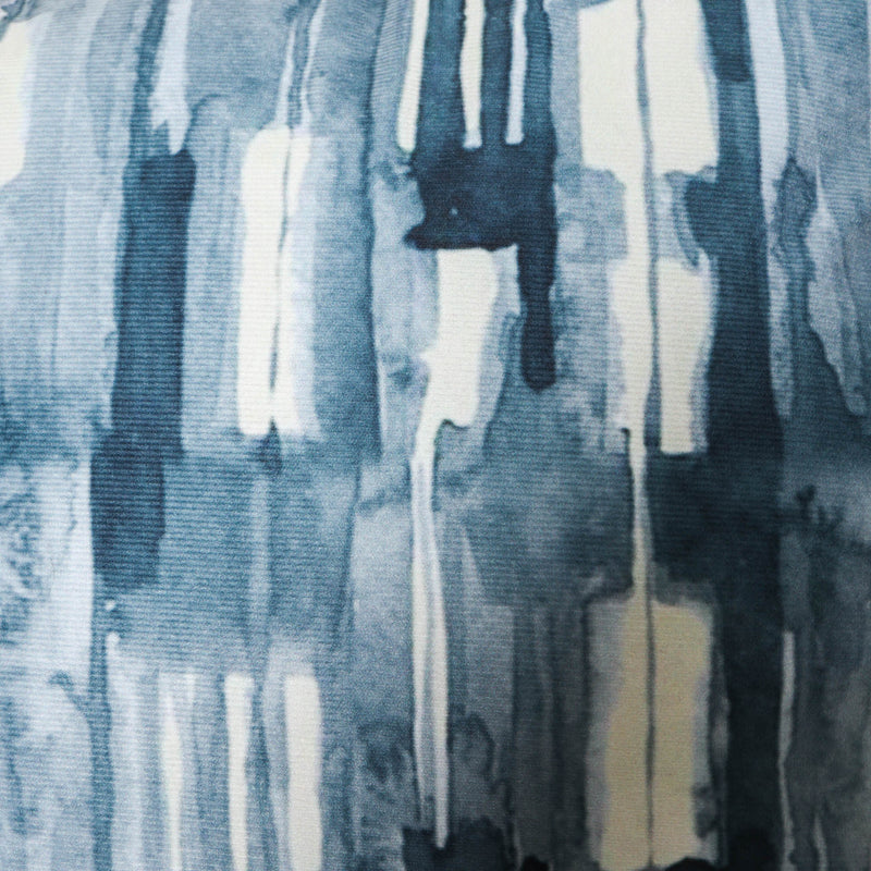 Blue Abstract Pillow Slip