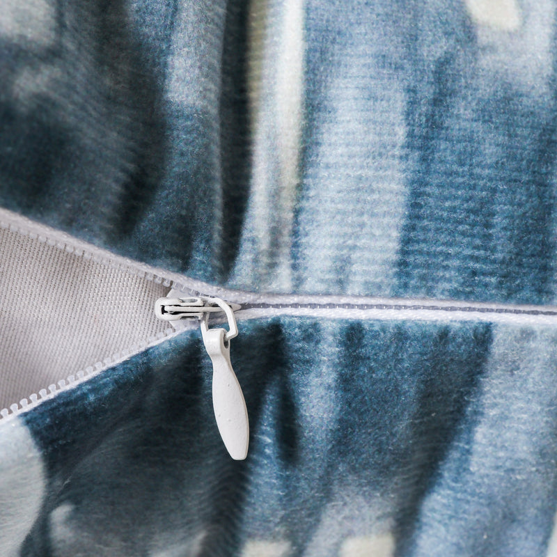Blue Abstract Pillow Slip