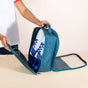 Shoe Travel Bag Teal 9x12 Inch Waterproof