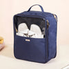 Shoe Bag Navy Blue 9x12 Inch Ultra Lightweight