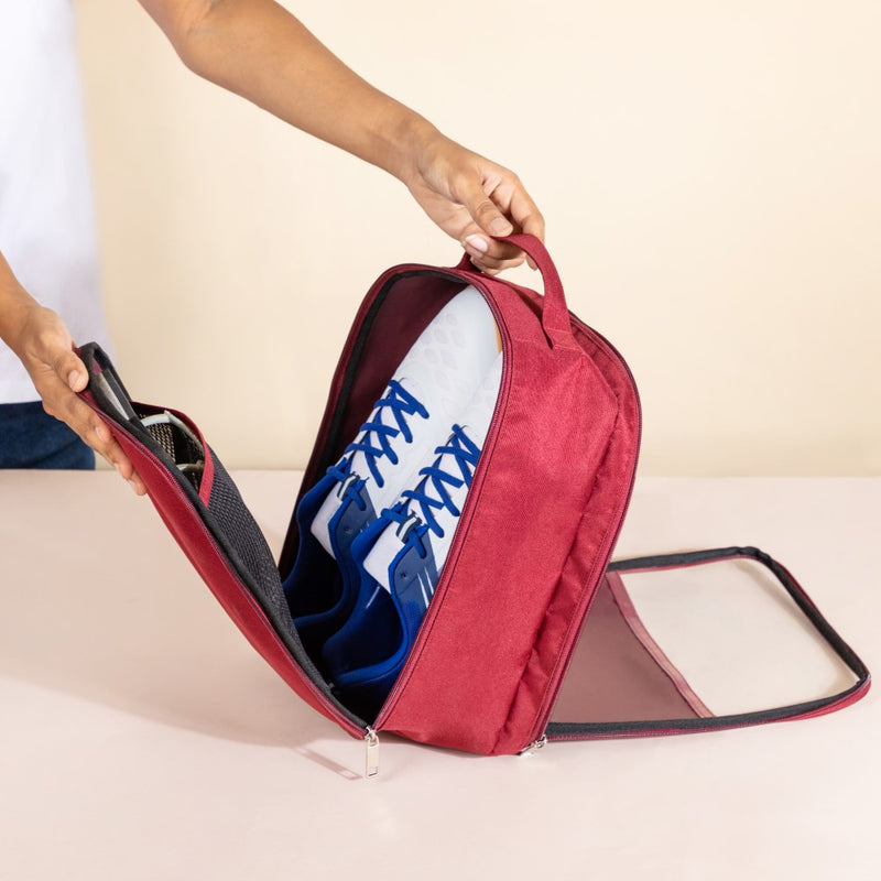 Shoe Bag Waterproof Sporty Red