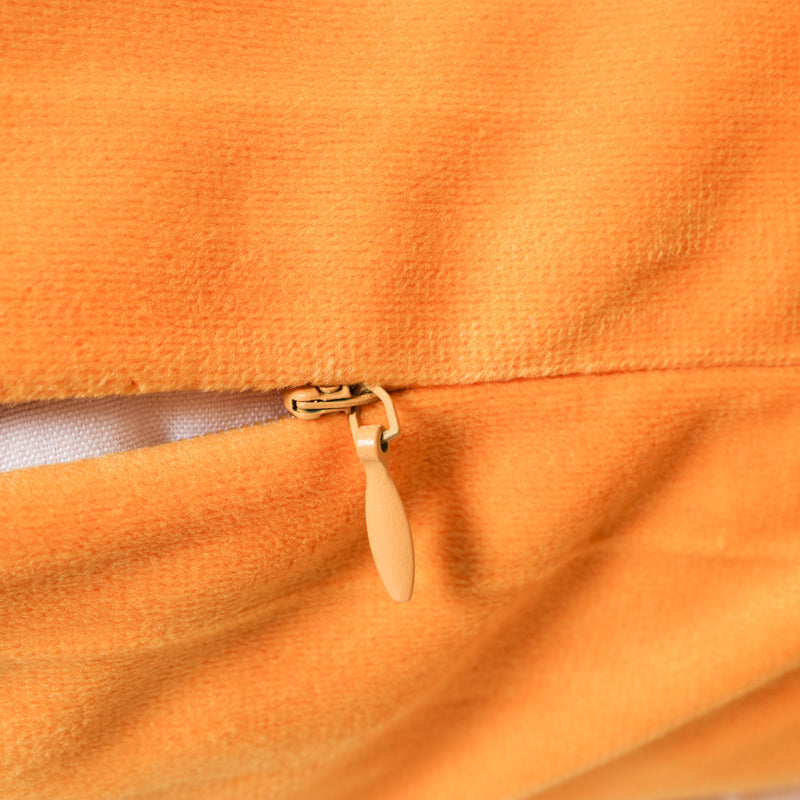 Yellow Velvet Cushion Case