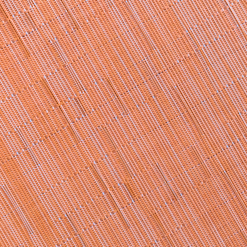 Oval Table Mat Orange Set of 2