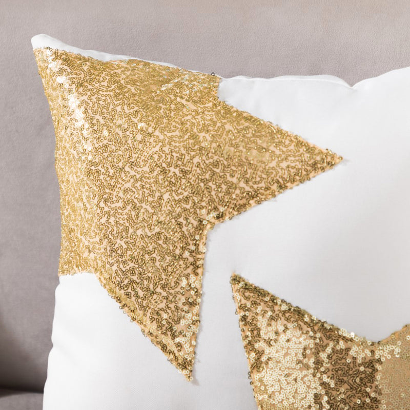 Festive Celestial Cushion Cover Set Of 2 16x16 Inch