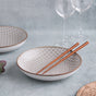 Engraved Plate - Serving plate, pasta plate, lunch plate, deep plate | Plates for dining table & home decor