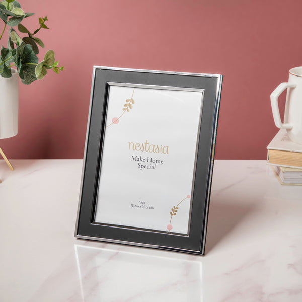 Sleek Black Photo Frame 8 Inch - Picture frames and photo frames online | Home decor online