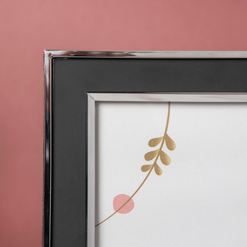 Sleek Black Photo Frame 8 Inch - Picture frames and photo frames online | Home decor online