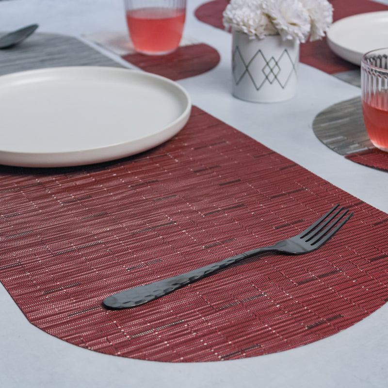 Patterned Coaster and Placemat Set