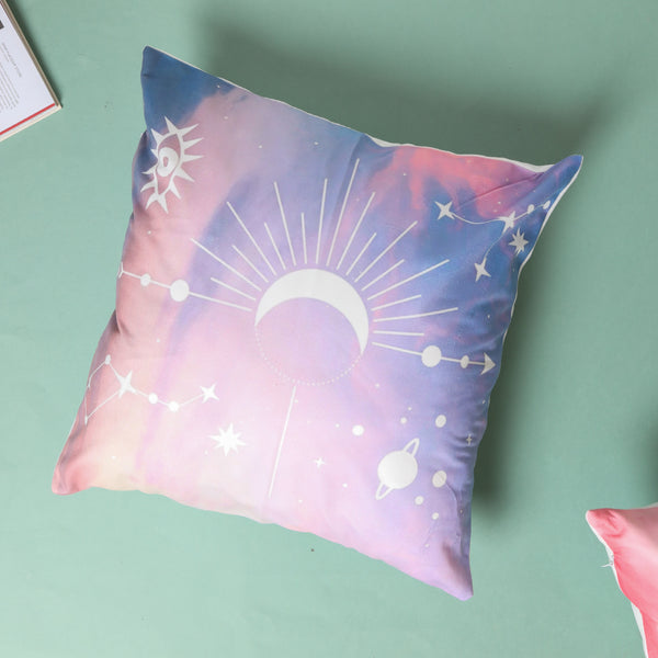 Pink and Blue Pillow Slip
