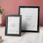 Sleek Black Photo Frame 8 Inch - Picture frames and photo frames online | Home decor online