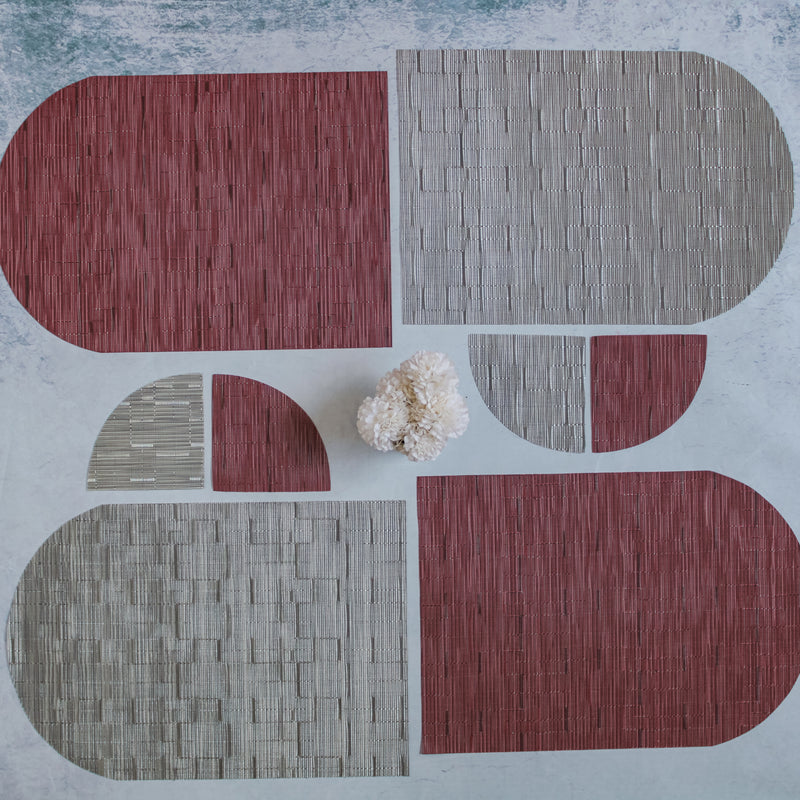 Patterned Coaster and Placemat Set