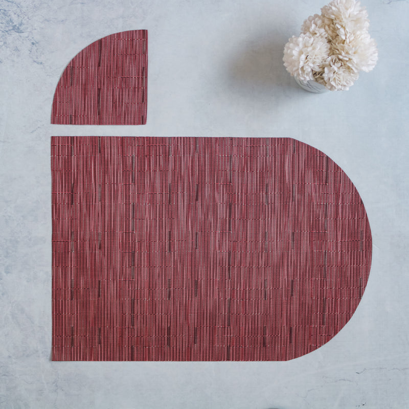 Patterned Coaster and Placemat Set