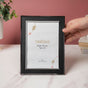 Sleek Black Photo Frame 8 Inch - Picture frames and photo frames online | Home decor online