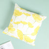 Yellow and White Couch Pillow Cover