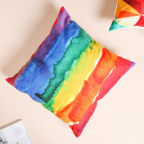 Painterly Couch Pillow Cover