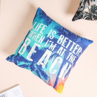 Beachy Vibe Couch Pillow Cover