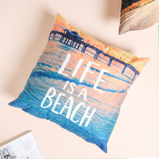 Sea View Couch Pillow Cover