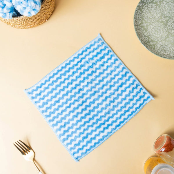 Soft Duster Cloth Blue Set Of 10 - Kitchen Tool