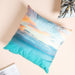 Aqua Couch Pillow Cover