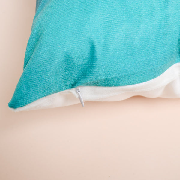 Aqua Couch Pillow Cover