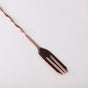 Bar Spoon With Fork Rose Gold Set of 2