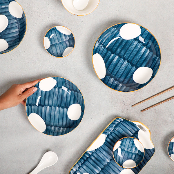 Hand painted Dinner Set Dinner Set Microwave Safe