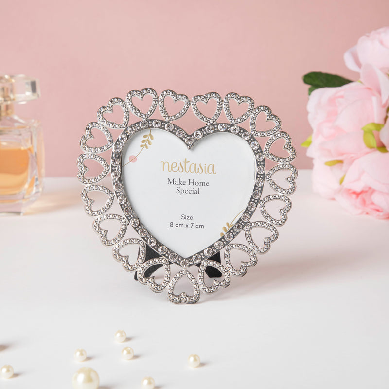 Crystal Heart Frame 5 Inch - Picture frames and photo frames online | Home decoration items