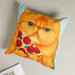 Hungry Cat Pillow Cover