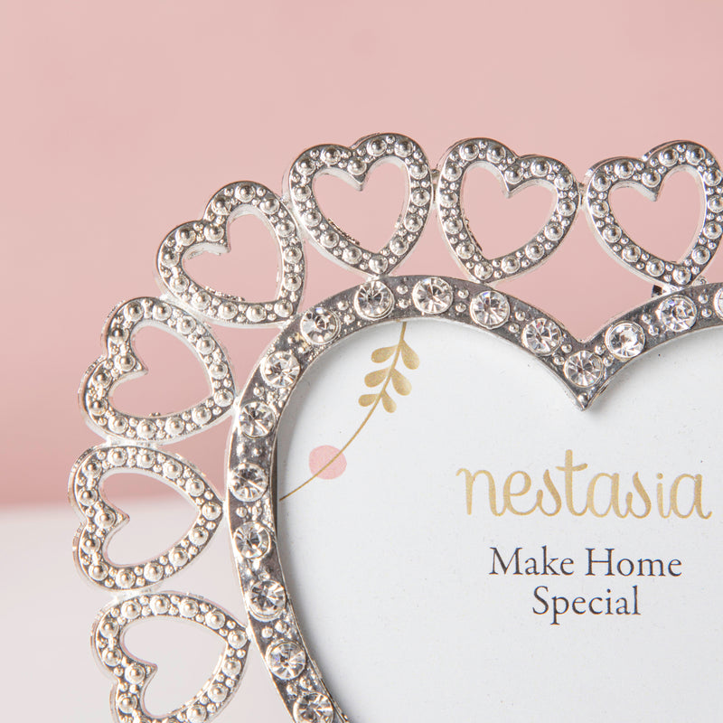 Crystal Heart Frame 5 Inch - Picture frames and photo frames online | Home decoration items