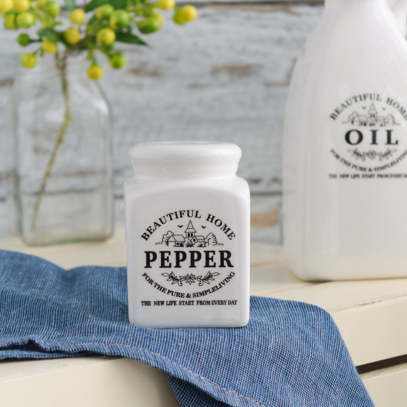 Salt Pepper and Oil Bottle Set - Kitchen Tool