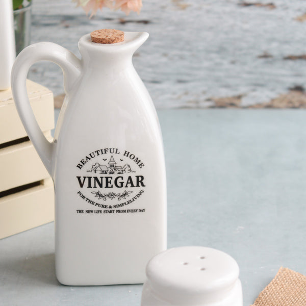 Salt Pepper Oil Vinegar Set Ceramic Salt & Pepper Shaker