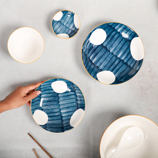 Hand painted Dinner Set Dinner Set Microwave Safe