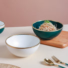 Gold Rim Salad Bowl 800 ml