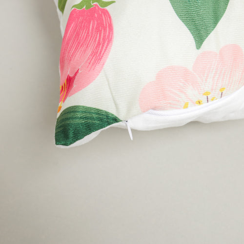 Flower Bloom Throw Pillow Cover